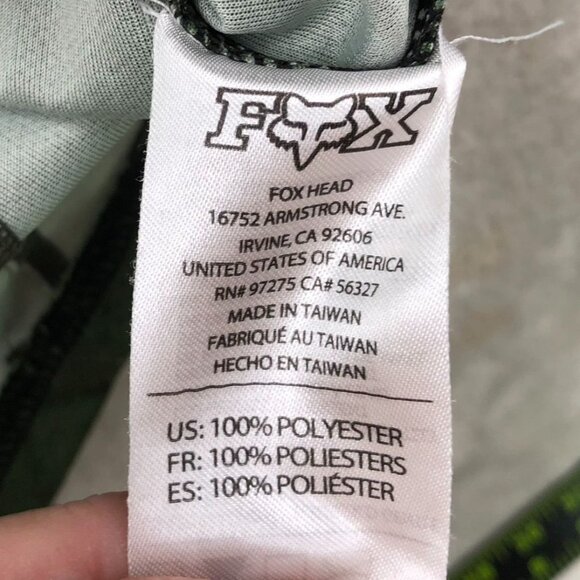 Fox Racing Mens Cycling Jersey T-Shirt Medium Long Sleeve Activewear Pullover - Picture 8 of 15